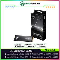 Gambar MSI Spatium M560 2TB M.2 NVMe PCIe Gen5 x4 / SSD 2TB dari Enter Komputer Official Kota Administrasi Jakarta Pusat 1 Tokopedia
