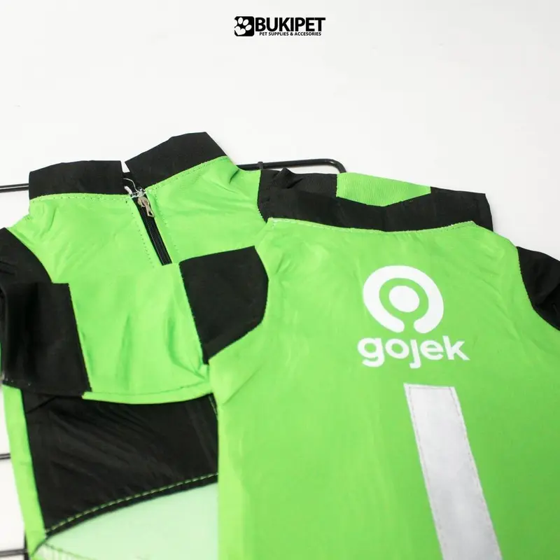 Baju Kucing Anjing Lucu Cowok Cewek Murah Kostum - BUKIPET MEOW GOJEK JACKET 1
