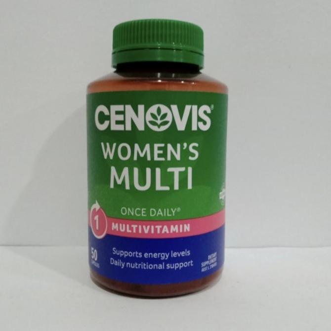 Cenovis Women'S Multi Women Multivitamin Optiwomen 50 Caps