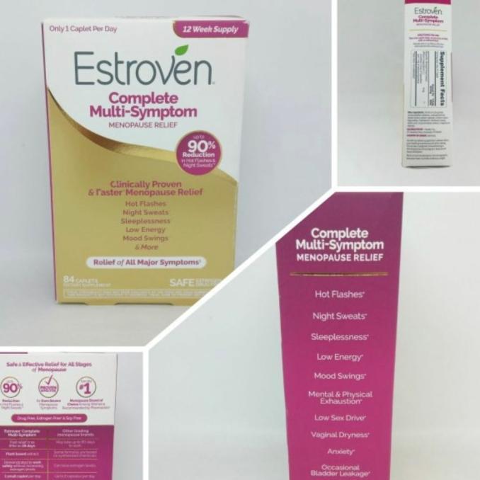 Estroven Complete Multi Symptom Menopause Relief 84 Caplets