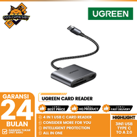 Gambar UGREEN Card Reader 3in1 USB Type C Ke USB A 2.0 SD TF Card 80798 dari GGSTORESBY Kota Surabaya 1 Tokopedia
