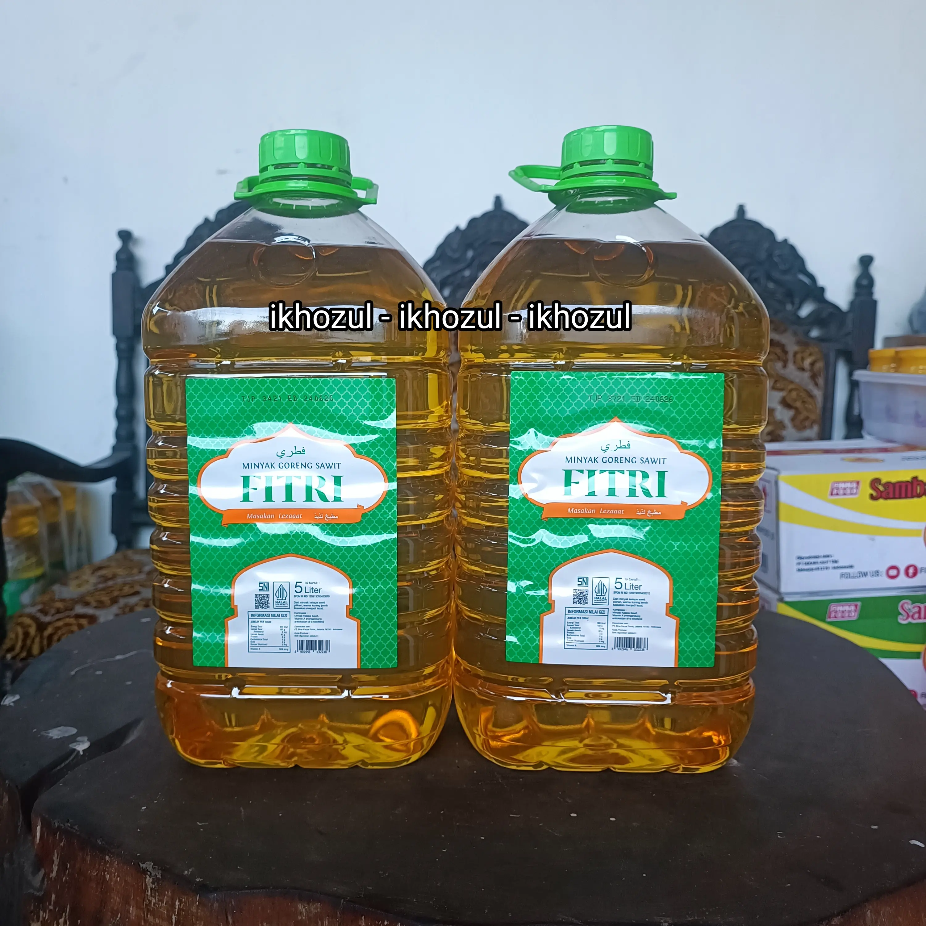 Minyak Goreng Fitri, Cooking Oil, Free Kardus