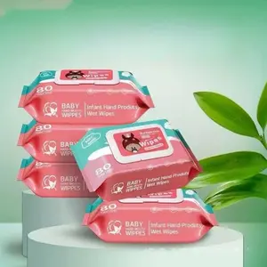Pet Wipes Antibacterial 80 Sheets - Tissu  Pembersih Kotoran Hewan