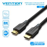 Gambar Vention Kabel HDMI Braided Nylon 2.1 Male to Male Ultra HD 8K 4K 1080p HDR eARC - AAU - 1.5m dari ST-Toms.co Kota Administrasi Jakarta Utara 1 Tokopedia