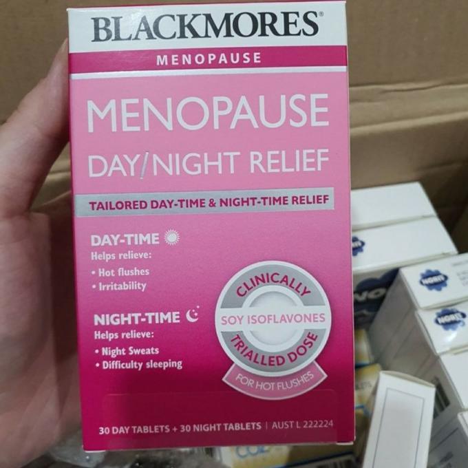 Blackmores Black Mores Menopause Day Night Relief 60 Tabs