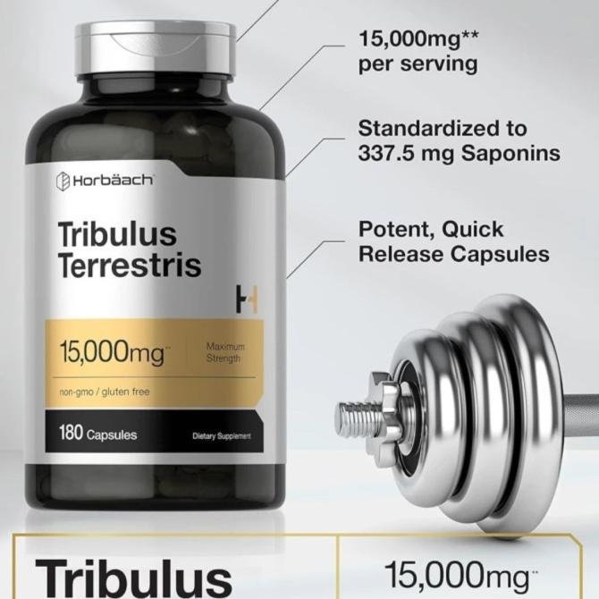 Horbaach Tribulus Terrestris 15000Mg 15000 Mg 180