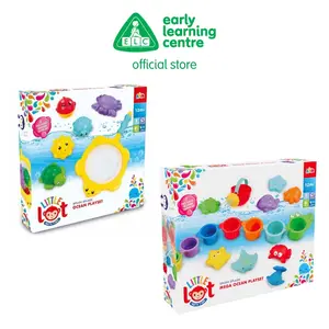 Addo Little Lot Bathtime Splish Splash Ocean Playset - Mainan Mandi Bayi 6 Bulan