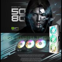 Gambar GALAX GeForce RTX 5080 1-Click OC 16GB GDDR7 256Bit Triple Fan - Black Edition  dari Duta Mandiri Infokom Kota Administrasi Jakarta Pusat 2 Tokopedia