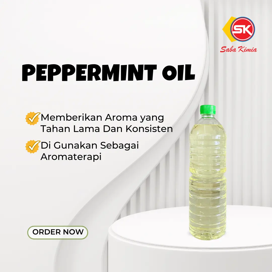 Peppermint Oil/ Bibit Parfum Peppermint Oil/ Aroma Mint/ Bibit Aroma Mint 1 Liter
