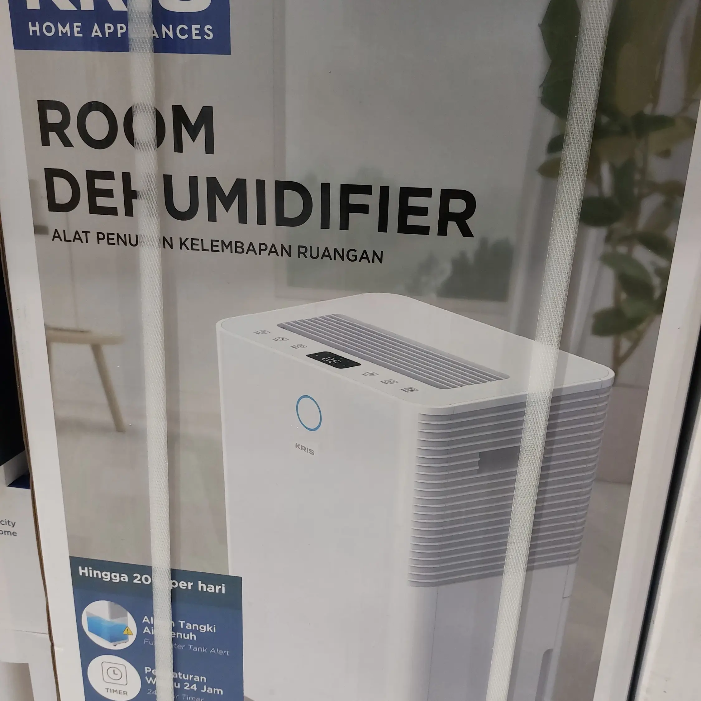 MESIN SERAP LEMBAB KRIS DEHUMIDIFIER 20 LITER ORIGINAL GARANSI RESMI