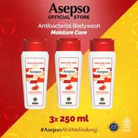 Gambar ASEPSO BUNDLING 3 PCS Sabun Cair Body Wash Moisture Care - 250 ml dari Asepso.id Kota Administrasi Jakarta Barat 1 Tokopedia