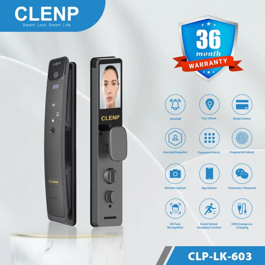 SMARTLOCK CLENP CLP LK 603 3D FACE RECOGNITION