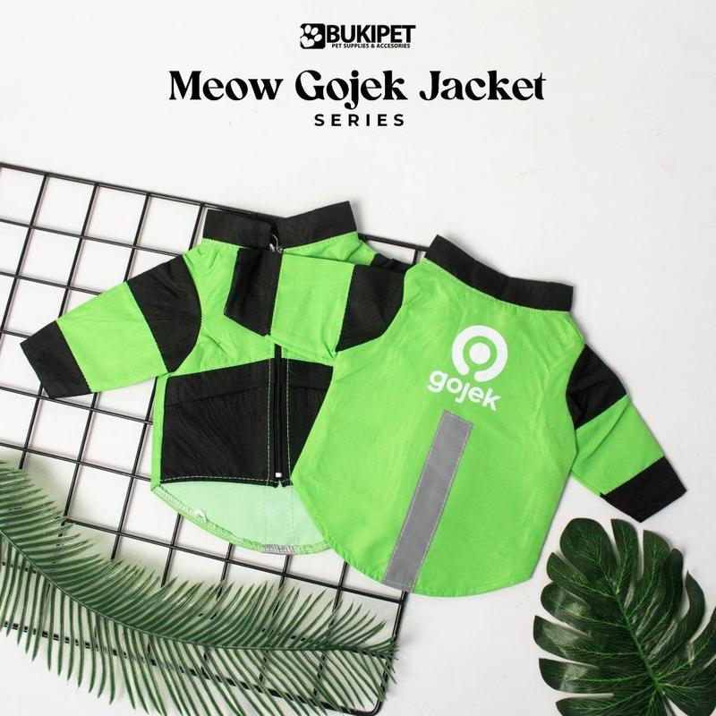 Product Introduction of Baju Kucing Anjing Lucu Cowok Cewek Murah Kostum - BUKIPET MEOW GOJEK JACKET 0