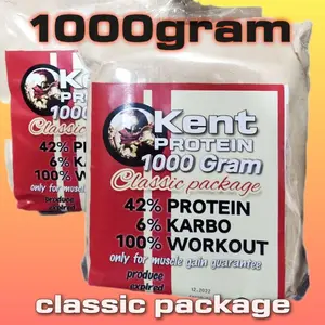 Sedia!! Kent PROTEIN 1000 gram CLASSIC PACKAGE Ori!!