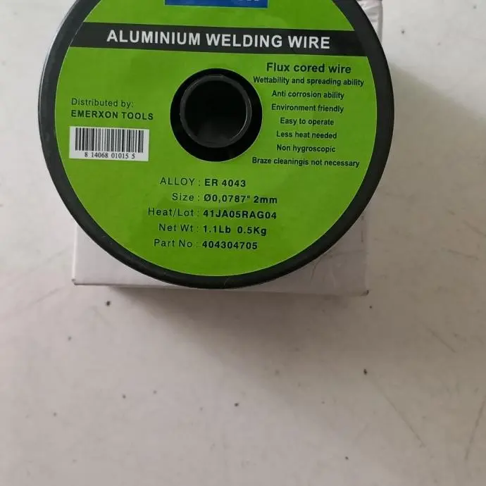 kawat las alumunium aluplatinum titanium emerxon original