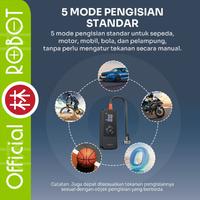Gambar Robot RIP01 Inflator Pompa Ban Mobil Truk Motor Bola Nirkabel 4000mAh LED 150 PSI Otomatis New VTI02 dari Liem Group Kota Administrasi Jakarta Barat 5 Tokopedia