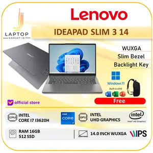 LENOVO IDEAPAD SLIM 3 14 I7 13620H 16GB 512GB W11+OHS 14.0WUXGA IPS GRY