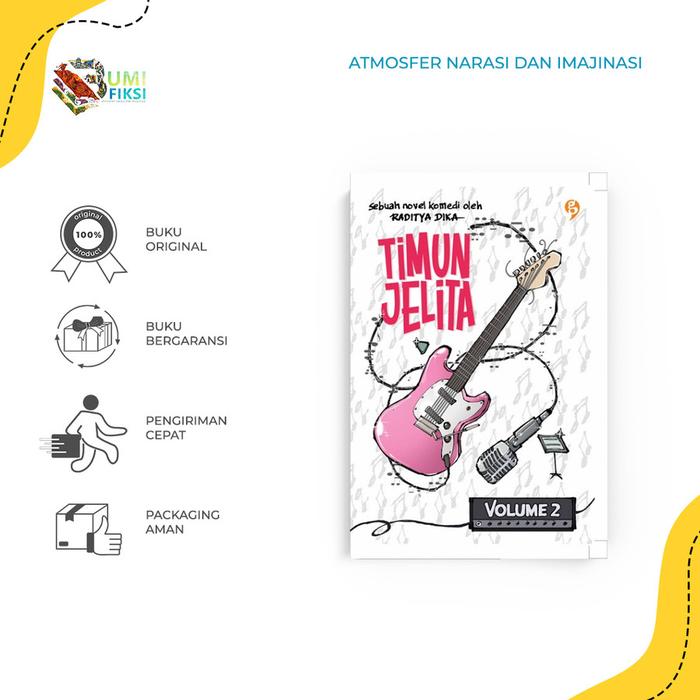 Gambar Buku Novel Timun Jelita Volume 2 - Raditya Dika - Gagasmedia - Bumifiksi dari Bumi Fiksi Makassar Kota Makassar Tokopedia