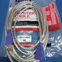 Gambar KABEL USB-A TO USB-A 2.0 EXTENSION PERPANJANGAN PENYAMBUNG 5M 5 M METER NETLINE CABLE dari btgcom Kota Denpasar 5 Tokopedia