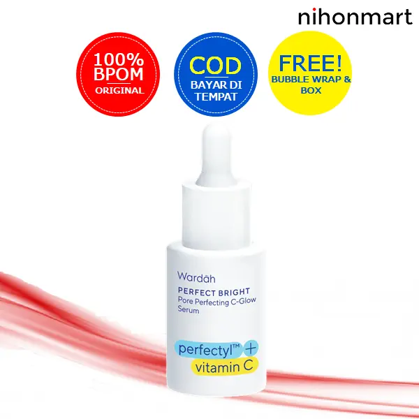 Wardah Perfect Bright Pore Perfecting C-Glow Serum 15ml