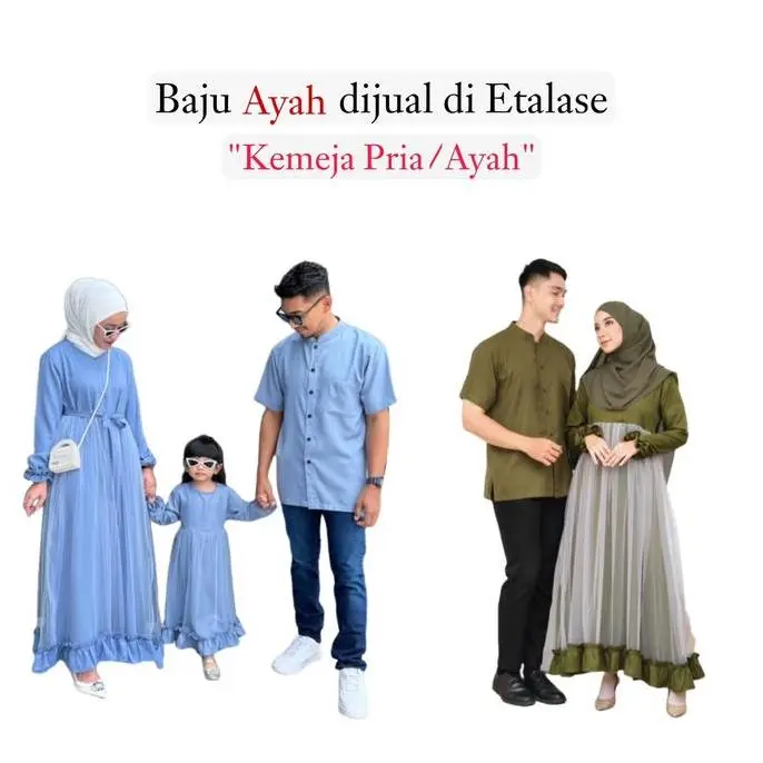 BD - Sabrina Ibu dan Anak Dress Couple (Dijual Terpisah ) Gamis Couple Keluarga Kekinian 2025 Mom Muslim SALE!!! 0