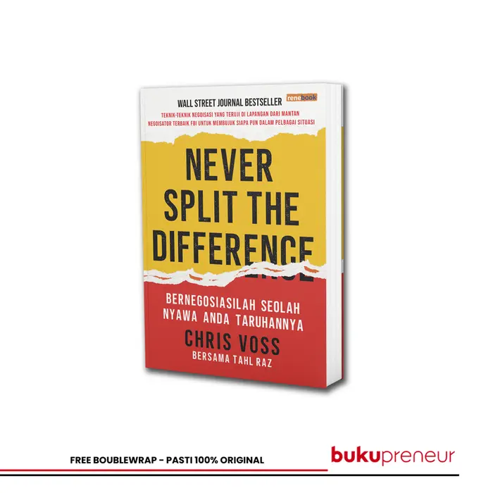 Gambar Paket Buku You Can Read AnyOne + Never Split the Difference - Can Read AnyOne dari Bukupreneur Kota Bogor 5 Tokopedia