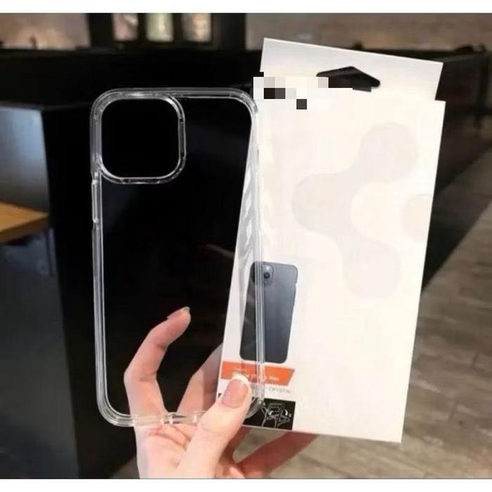 Gambar IPHONE 7/7 PLUS/XR/XS/X/XS MAX/11/11 PRO/11 PRO MAX/12 SPIG3N CLEAR CASE CRYSTAL CASE ANTI YELLOW HYBRID NEO AIR CUSHION TECHNOLOGY BENING ANTI KUNING SPG - IPHONE 12 dari Sukses acc88 Kota Bandung Tokopedia