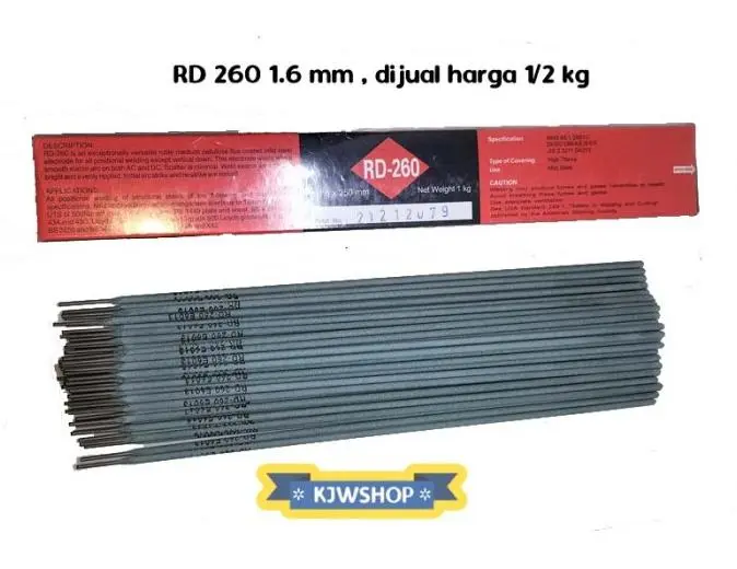 Kawat Las Besi RD 1.6mm 1,6mm GROSIR