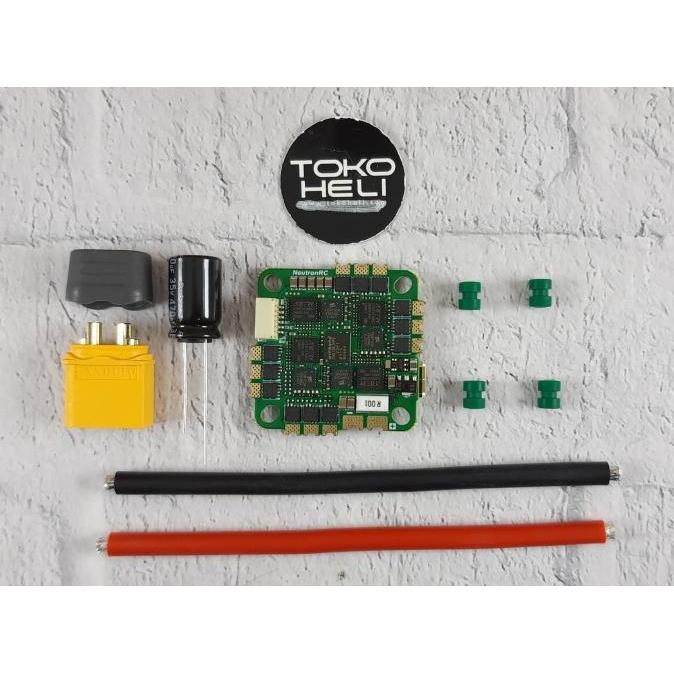 Jual NeutronRC AT32F435 AM32 35A AIO AT32 F435 Flight Controller FC ESC ...