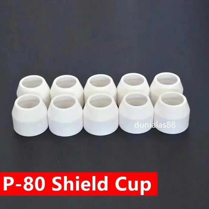 Keramik P80 Plasma Cut Ceramic Cut Shield Cup Plasma Cut Potong P 80 3