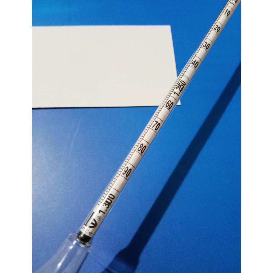 READY STOCK HYDROMETER DENSITY ALLA FRANCE RANGE 1.200 - 1.300 / 1200-1300