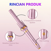 Gambar [LIVE EXCLUSIVE] Onlife Beauty x CECE VIRNA – Automatic Curling Iron HS02 28mm Ceramic Coating - PINK dari Onlife Beauty Kab. Tangerang 3 Tokopedia