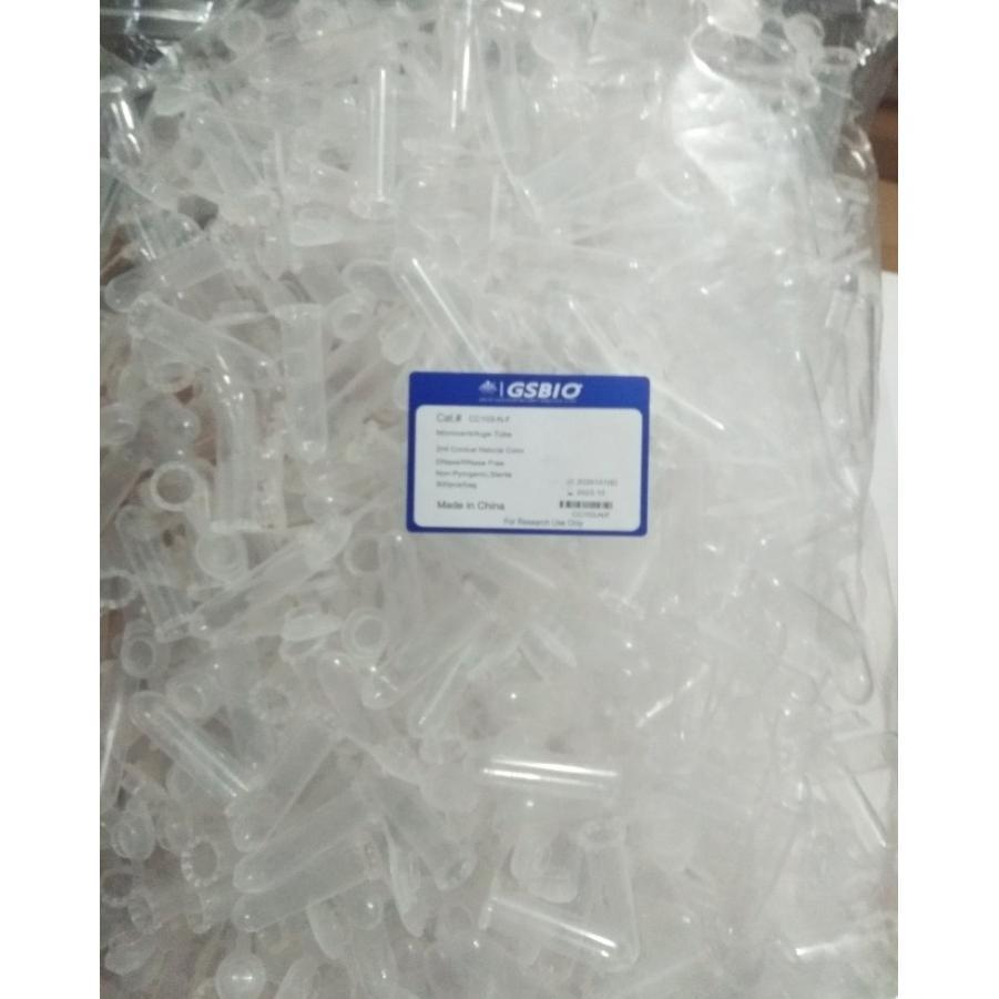 READY STOCK MICROTUBE 1.5 ML STERILE MICROCENTRIFUGE TUBE