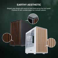 Gambar Case Tecware TIMBER M Earthy Aesthetic | M-ATX Casing with Pre-Installed 4X Fans - Hitam dari ESES Komputer Tasikmalaya Kota Tasikmalaya 4 Tokopedia