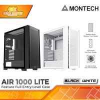 Gambar CASING MONTECH AIR 1000 LITE - Mid Tower ATX Case Tempered Glass (Free 3x Fan) dari Techno Computer Bali Kota Denpasar 1 Tokopedia