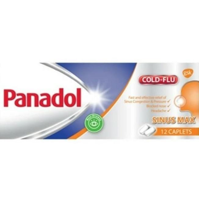 Panadol SinusMAX, 12 caplets// Singapore Original Product