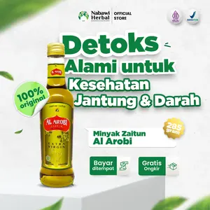 AL AROBI - Minyak Zaitun Extra Virgin Olive Oil 285ml - by nabawiherbal
