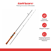 Gambar TaffSPORT Joran Pancing Spinning Carbon Fiber 2 Segments - KB300 dari Taffware Official Store Kota Administrasi Jakarta Barat 1 Tokopedia