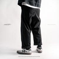 Gambar KREMLIN Celana Chino Loose Fit Baggy Long Pants - Black - Bumble - L dari Kremlin Clothing Kota Bandung 2 Tokopedia