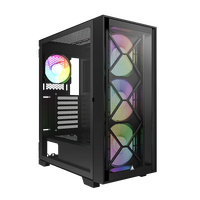 Gambar CASING MONTECH AIR 1000 PREMIUM - Mid Tower ATX Case Tempered Glass (Free 4x ARGB Fan) dari Techno Computer Bali Kota Denpasar 4 Tokopedia