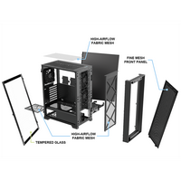 Gambar CASING MONTECH AIR 1000 LITE - Mid Tower ATX Case Tempered Glass (Free 3x Fan) dari Techno Computer Bali Kota Denpasar 5 Tokopedia