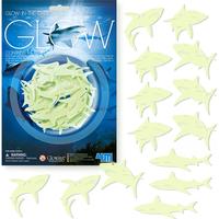 Gambar 4M Glow-in-the-Dark Sharks (14 Pcs) - Mainan Edukasi Imajinasi Anak dari Toys City Kota Administrasi Jakarta Selatan 2 Tokopedia