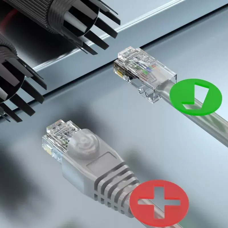 Connector Barrel RJ45 Coupler Waterproof for Outdoor 1 to 1 Outdoor Sambungan BarelKabel Lan RJ45 Female To Female UTP Data Konektor RJ45 4