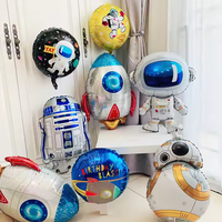 Gambar Balon Foil Mini Karakter Tema Astronot Balon Foil Mini Luar Angkasa Pesawat Roket Tema Angkasa Balon Dekorasi Pesta Ulang Tahun - MINI ASTRONOT dari DINOSO INDONESIA Kota Administrasi Jakarta Barat 5 Tokopedia