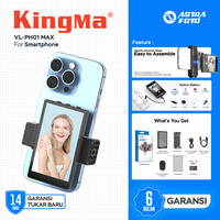 Gambar KINGMA VL-PH01 Selfie Monitor Screen Phone Vlog for Iphone Handphone Smartphone dari Astra Foto Kota Administrasi Jakarta Pusat 1 Tokopedia