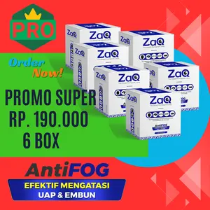 Anti Fog/ ZAQ Tisu Anti Embun/ Kemasan Satuan/Anteraja/Sicepat/Gosend