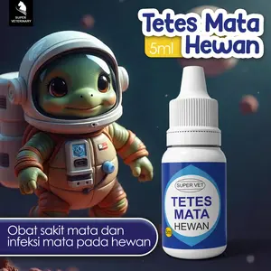 Obat Tetes Mata Hewan 5ml - Obat Tetes Mata Semua Hewan - Mengobati semua sakit mata hewan -SUPERVET