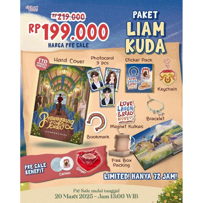 Gambar PRE ORDER - Buku Novel - Penunggang Kuda - Leemonkuning -  CloudbookPublishing - Bumifiksi dari BumifiksiJogjakarta Kab. Sleman 5 Tokopedia