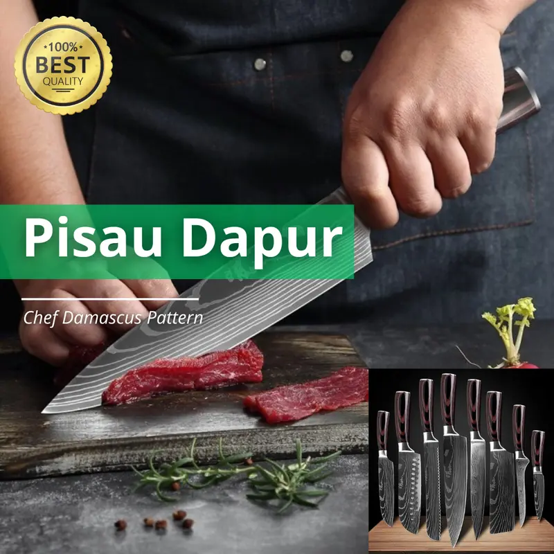 Pisau Dapur Jepang Super Tajam Chef Knife 0