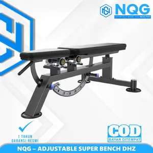 NQG - New Alat Olahraga Fitness Sport Gym Adjustable Bench Import Super Bench Dhz